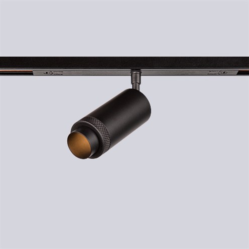 Nexia+48V Mini Zoom LED 5,3W 275lm 4000K CRI>90 18-31°, hämardatav DALI, siinivalgusti, must